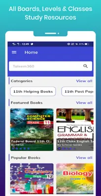 Taleem360 - Books & Entry Test android App screenshot 6